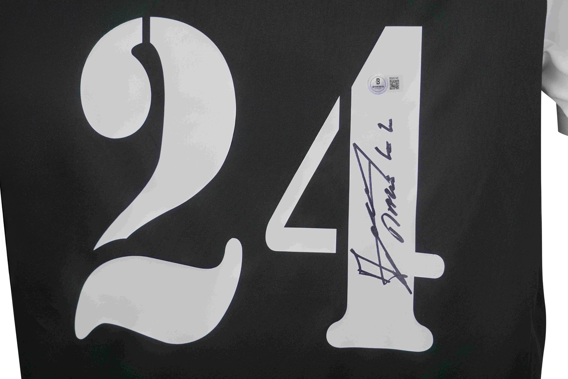 Claude Makelele Signed Real Madrid Adidas Authentic Jersey Beckett Hologram Size large (view 3)