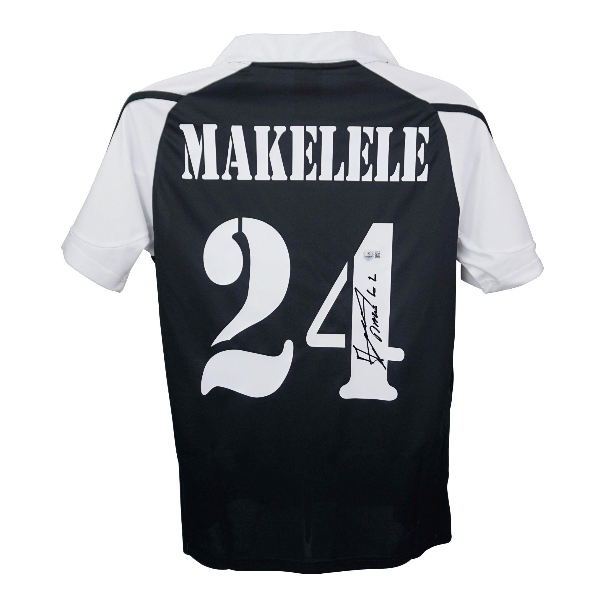 Claude Makelele Signed Real Madrid Adidas Authentic Jersey Beckett Hologram Size large - Price Is Right Miami