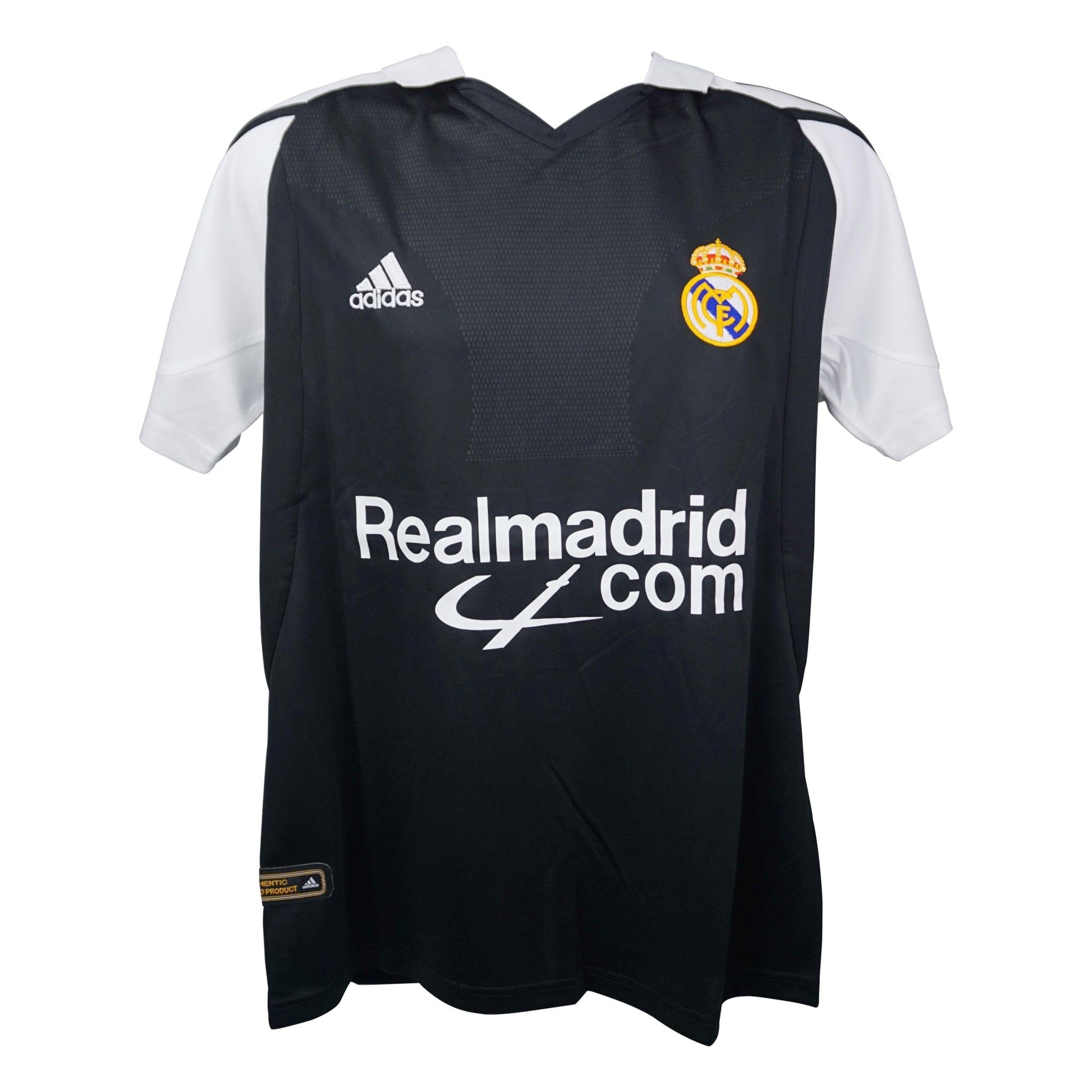 Claude Makelele Signed Real Madrid Adidas Authentic Jersey Beckett Hologram Size large