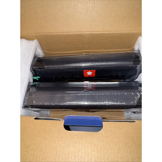Brother DR-820 Drum Unit packaged in protective foam inside a brown cardboard box ready for shipping or storage