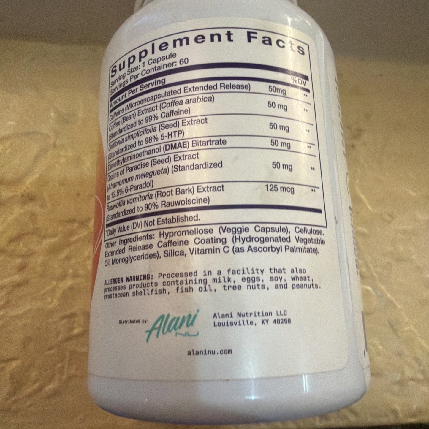 Alani Nu Fat Burner Supplement Capsule - 60 Count — Image 3