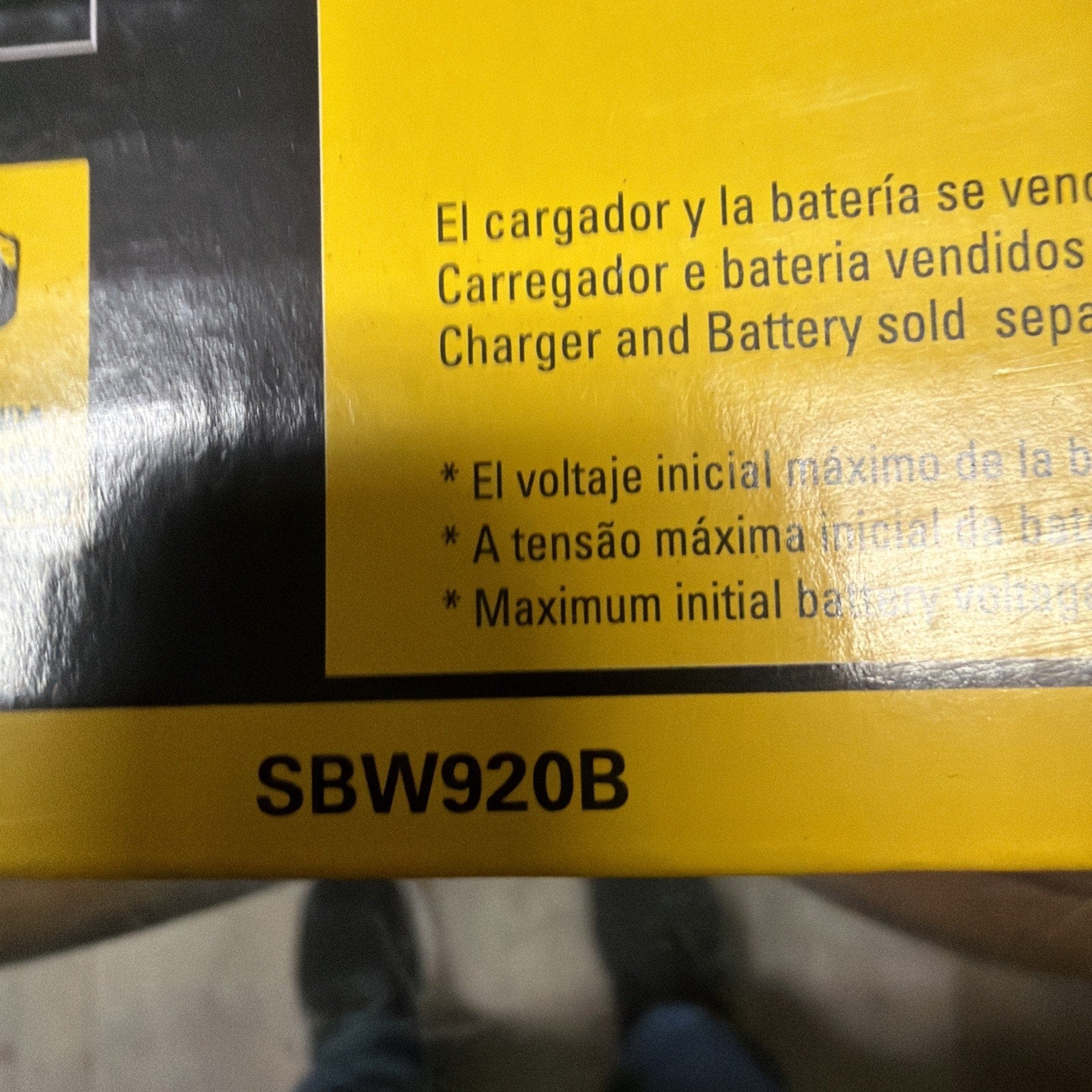 Stanley FATMAX 20V MAX Brushless Impact Wrench 370Nm SBW920B Tool Only New