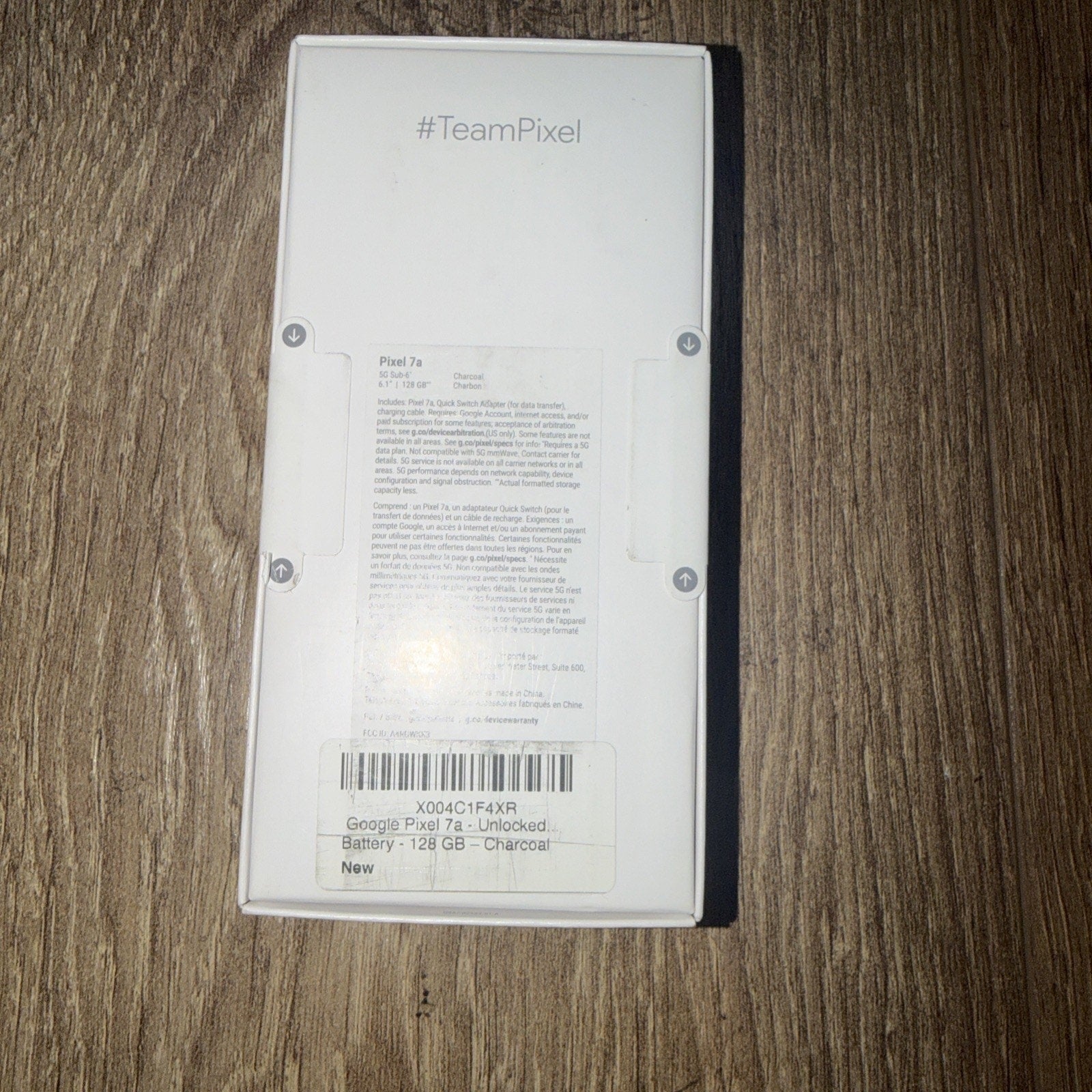 Google Pixel 7 128 GB Charcoal, Unlocked (New)