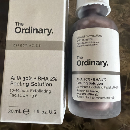 The Ordinary AHA 30% + BHA 2% Peeling Solution, Advanced Exfoliating Peel