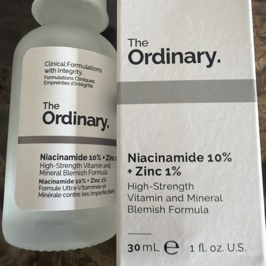 The Ordinary Niacinamide 10% + Zinc 1% Oil Control Serum *30 mL / 1 oz* Full SZ