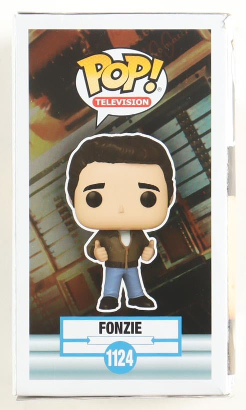 Henry Winkler Autographed Happy Days Fonzie Funko Pop Beckett Authenticated (view 4)