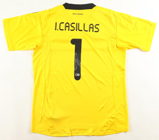 Iker Casillas Signed Real Madrid Jersey Adidas Beckett - Price Is Right Miami