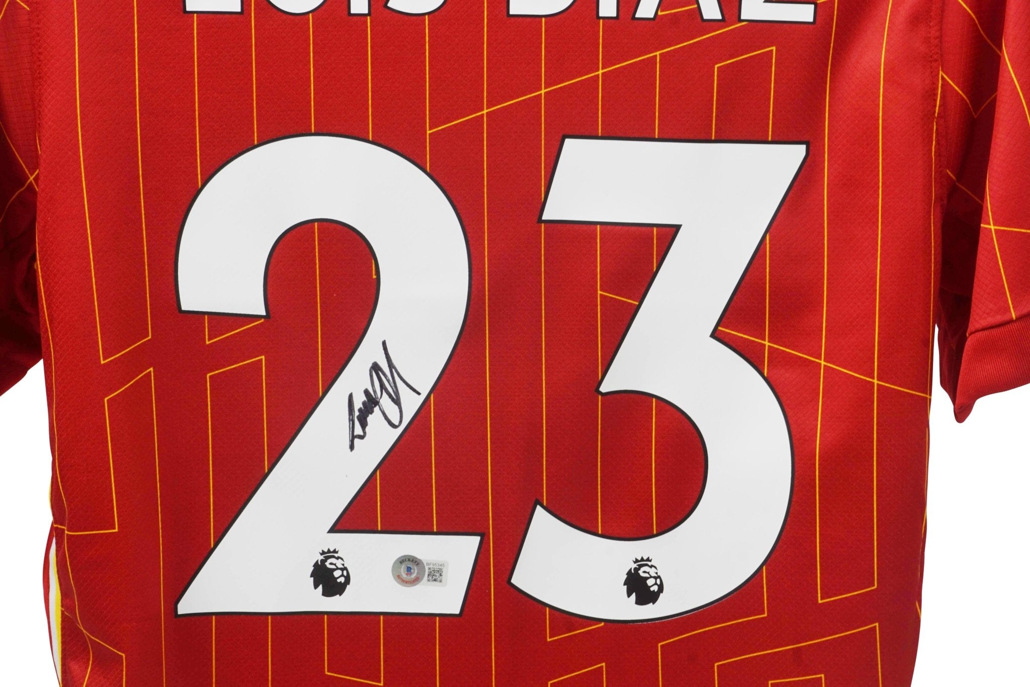 Luis Diaz Signed Liverpool Nike Authentic Jersey Beckett Hologram - Price Is Right Miami