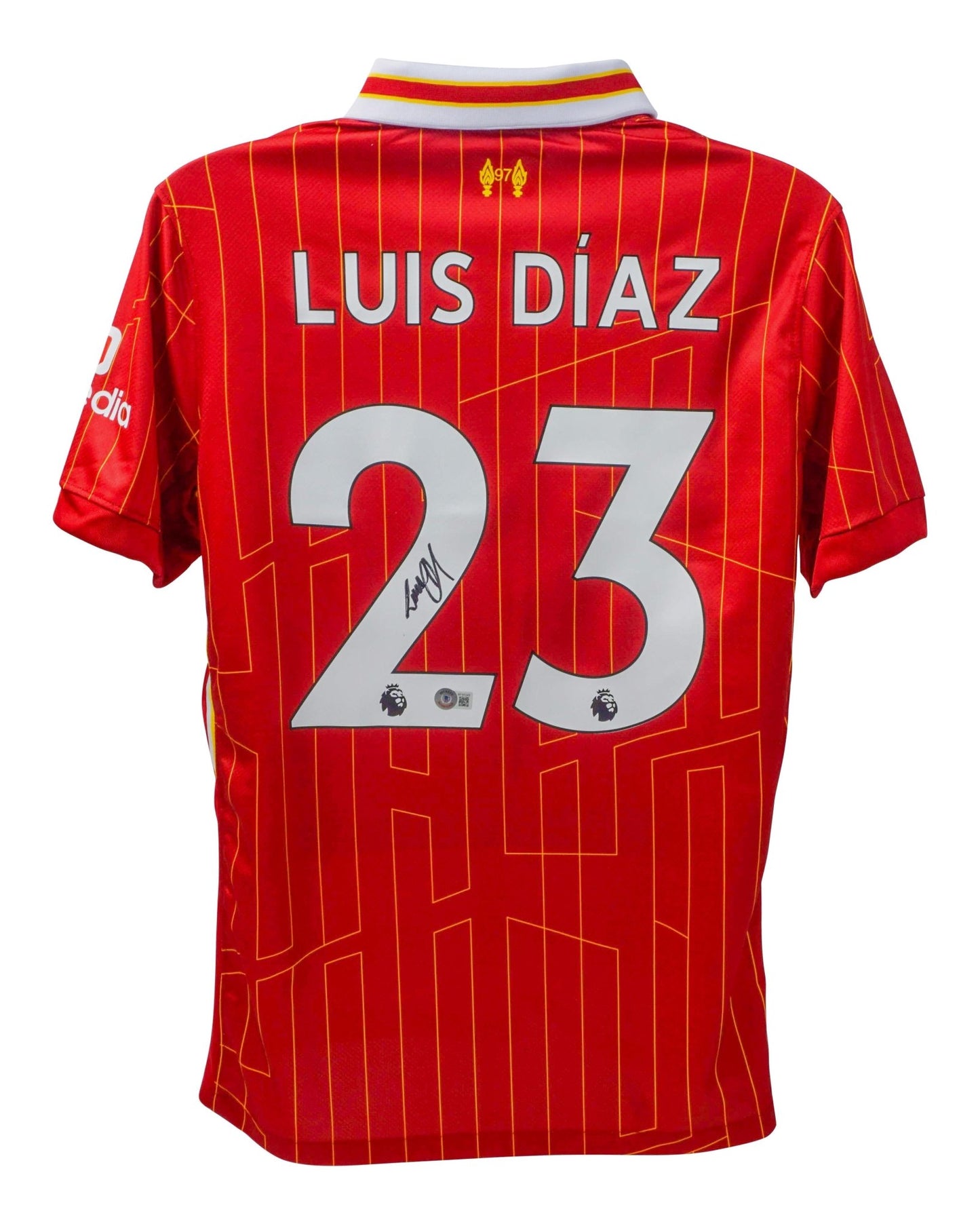 Luis Diaz Signed Liverpool Nike Authentic Jersey Beckett Hologram (view 2)