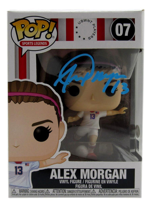 Alex Morgan Signed Signed USWNT #07 Funko Pop! Vinyl Figure (JSA & SteinerCX)