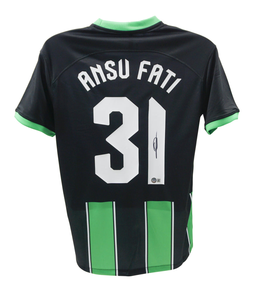 Ansu Fati Signed Brighton Jersey (Beckett)