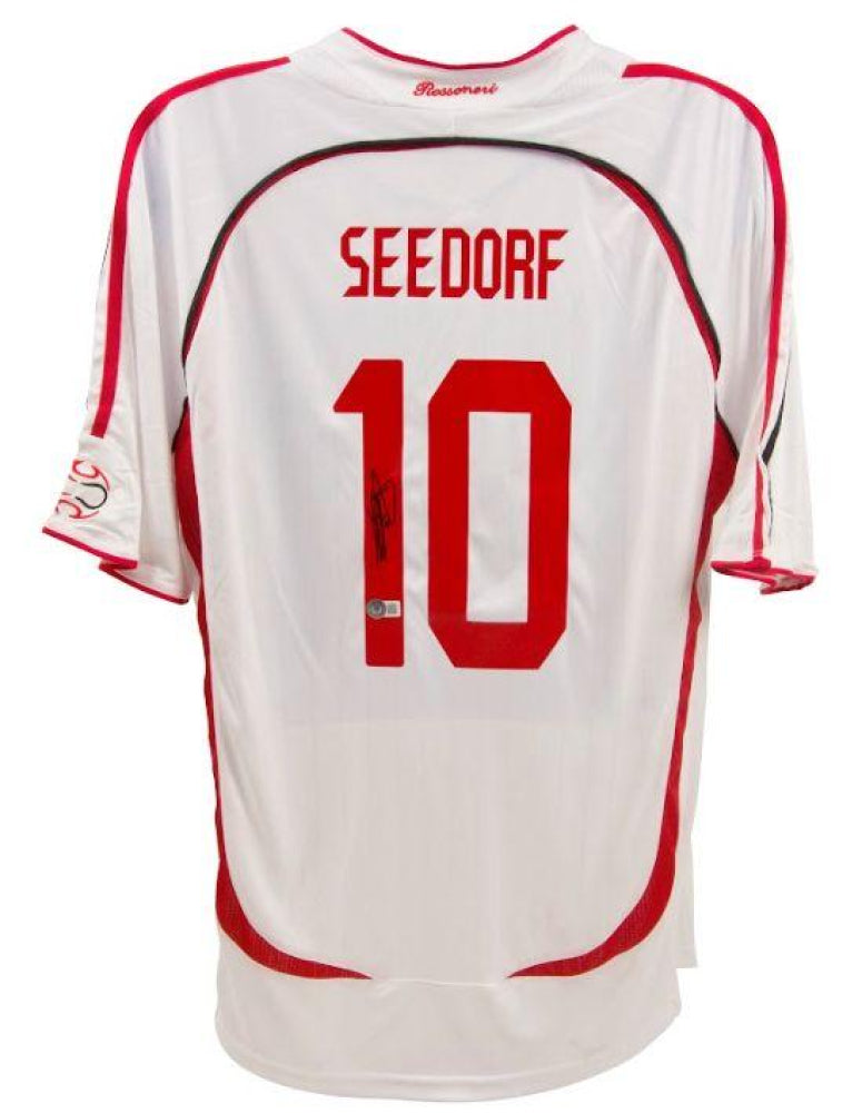 Clarlence Seedorf Signed AC Milan  Adidas Jersey (Beckett)