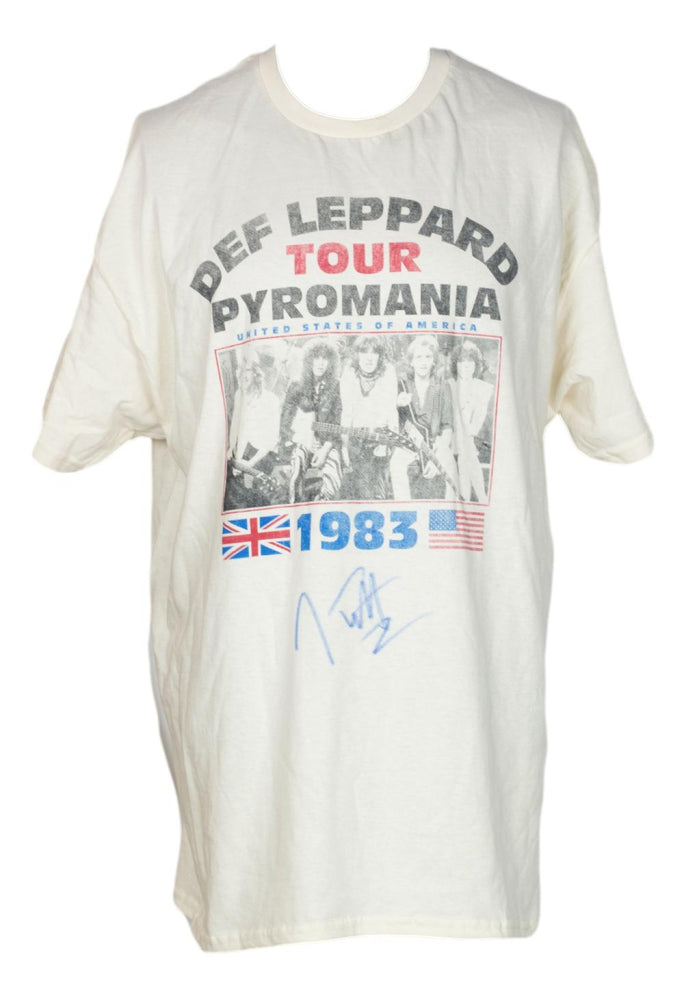 Joe Elliott Signed Def Leppard 1983 