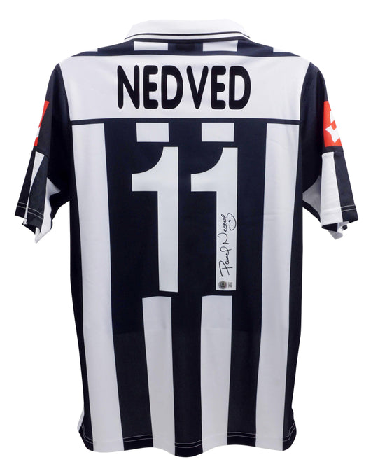 Pavel Nedved Signed Juventus Jersey (Beckett)