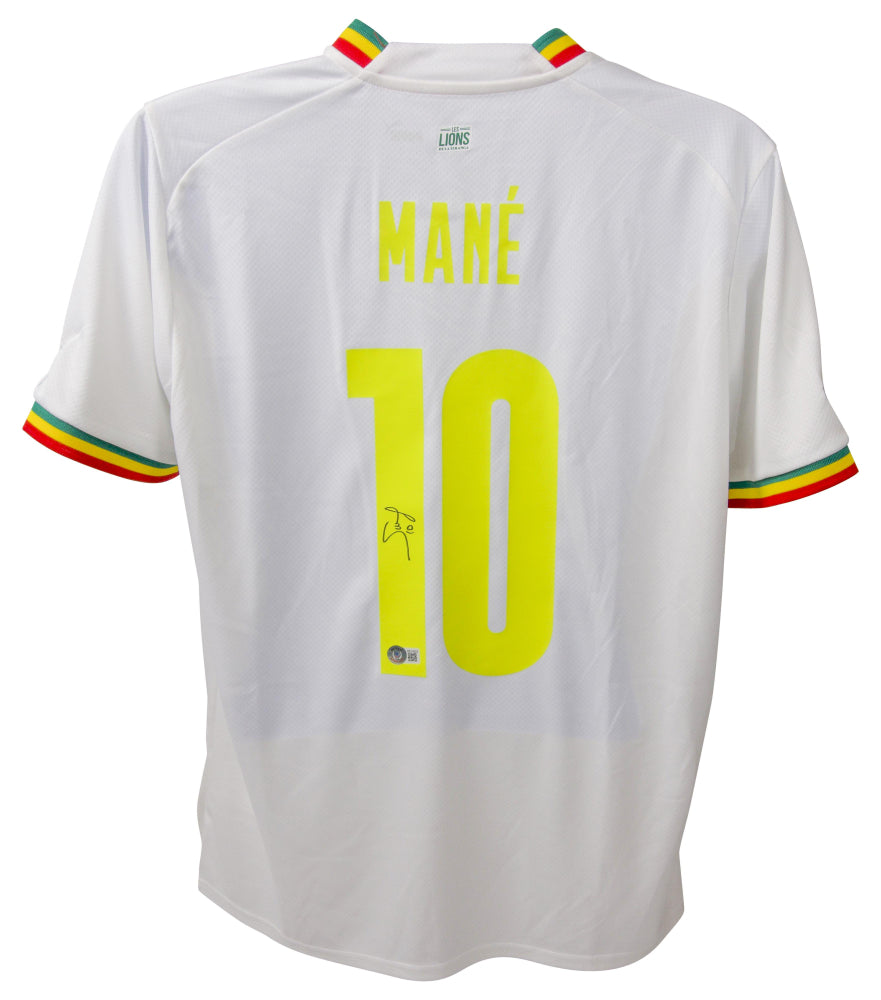 Sadio Mane Signed Senegal Jersey (Beckett)