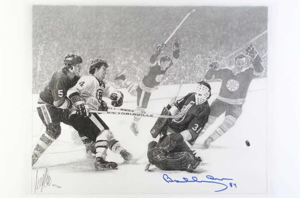 Bobby Orr Signed Bruins LE 