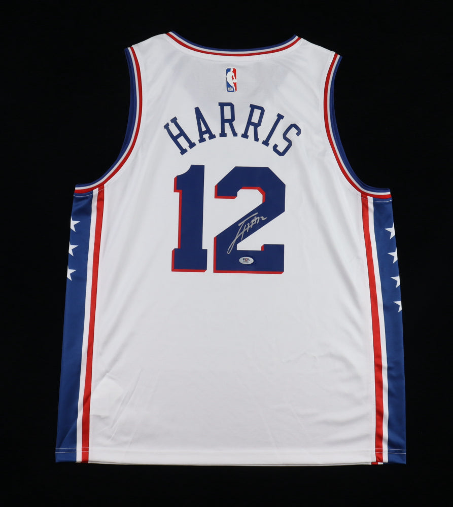 Tobias Harris Signed 76ers Jersey Large (PSA)