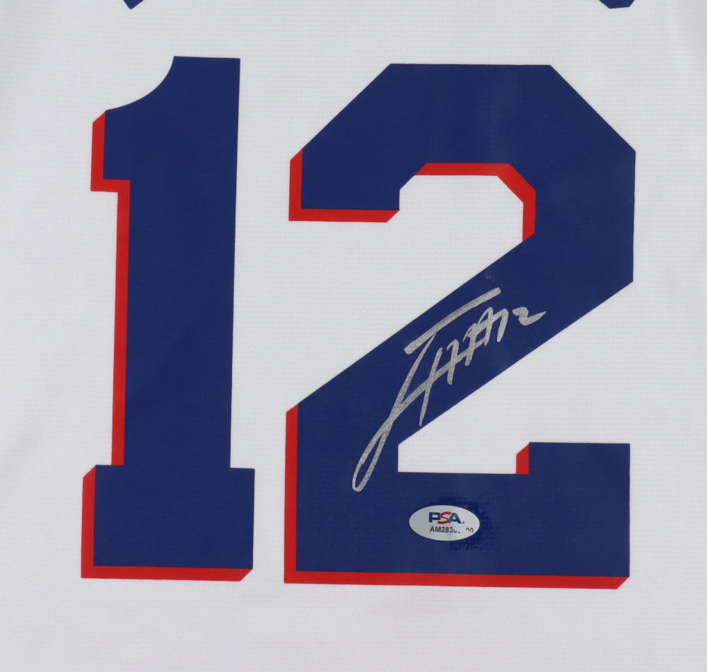 Tobias Harris Signed 76ers Jersey Large (PSA)