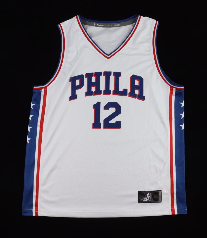 Tobias Harris Signed 76ers Jersey Large (PSA)