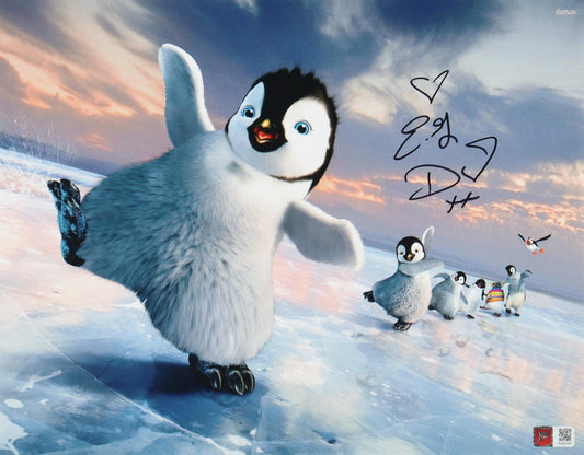 E.G. Daily Signed "Happy Feet" 11x14 Photo Inscribed "XX" with Hand Drawn Heart (PA)