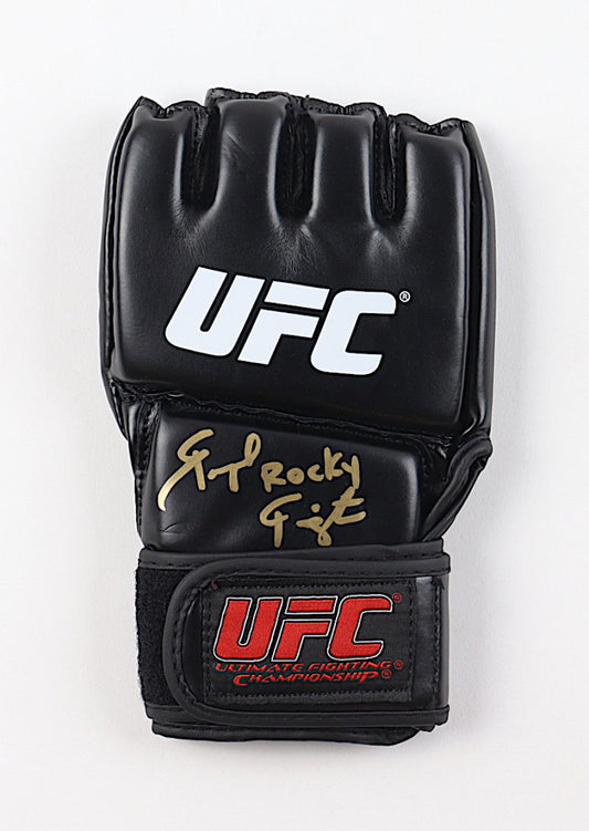 Raquel Pennington Signed UFC Glove Inscribed "Rocky" (JSA)