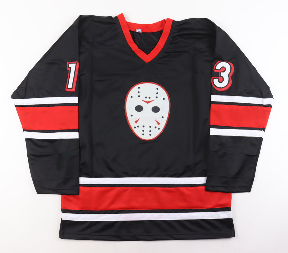 Ari Lehman Signed Jersey Inscribed 