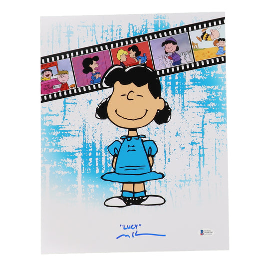 Melanie Kohn Signed "Charlie Brown" 11x14 Photo (Beckett)