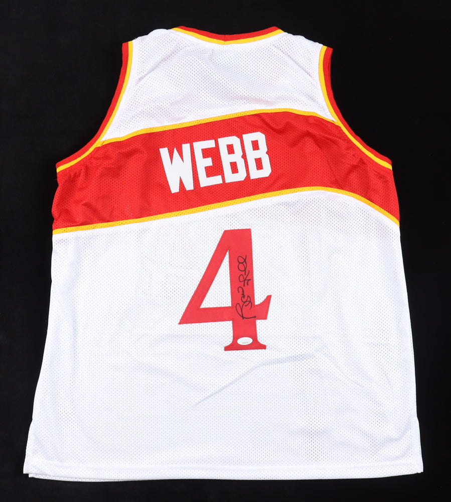 Spud Webb Signed Jersey (JSA)