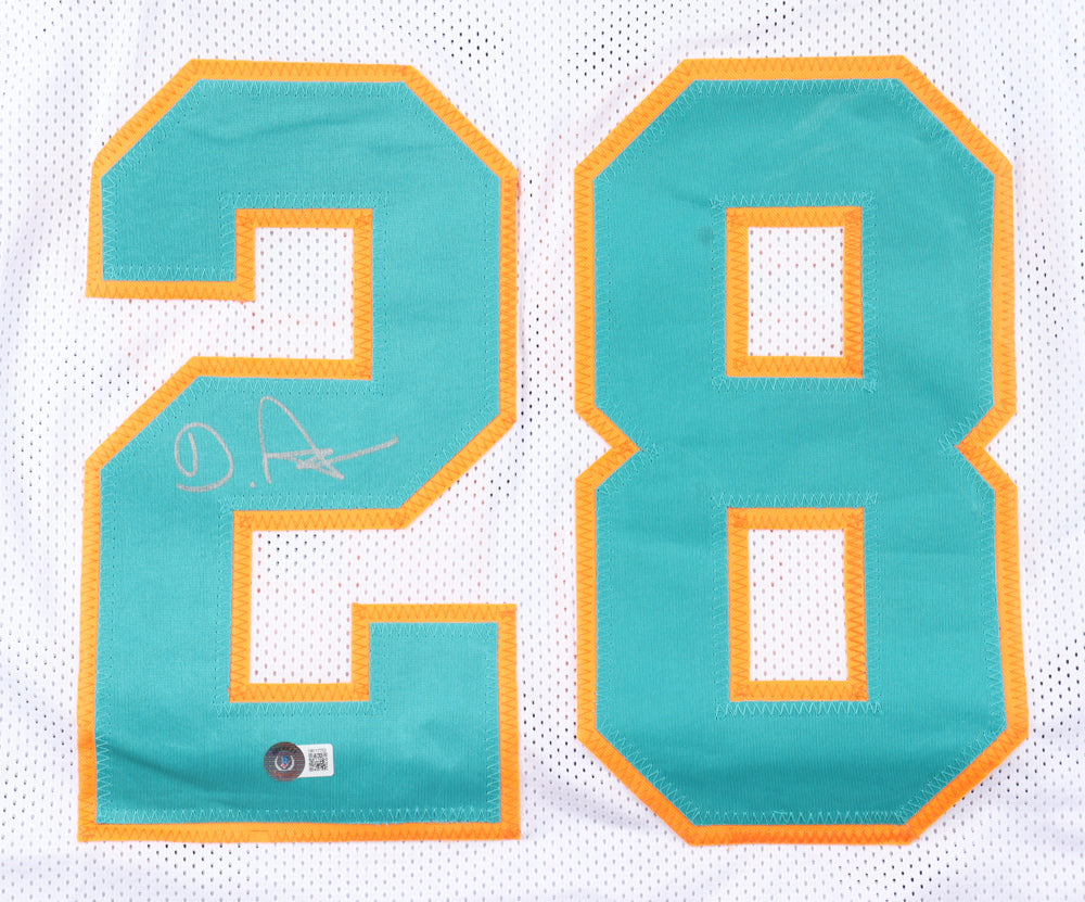 De'Von Achane Signed Jersey (Beckett)