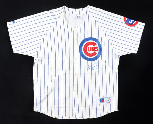 Fergie Jenkins Signed Cubs Jersey Inscribed "HOF 91" (JSA)