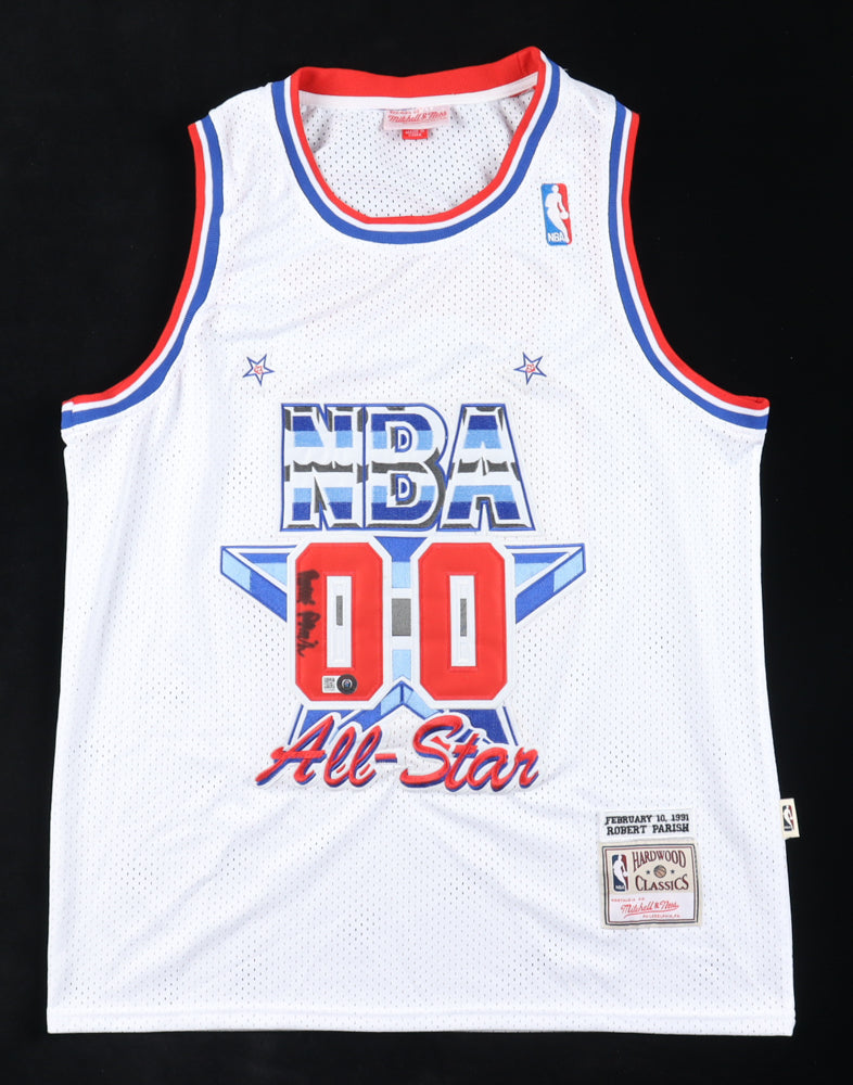 Robert Parish Signed Jersey (Beckett) 1992 All-Star Game