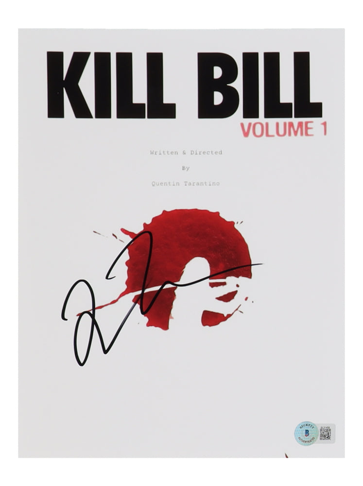 Quentin Tarantino Signed 