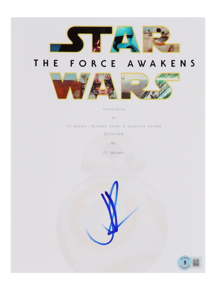 J.J. Abrams Signed 