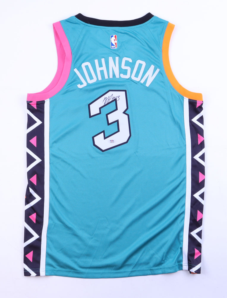 Keldon Johnson Signed Jersey (PSA)