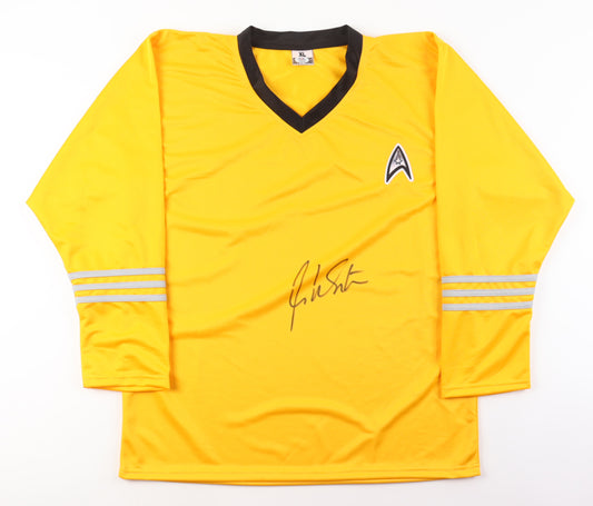 William Shatner Signed "Star Trek" Uniform (PSA)