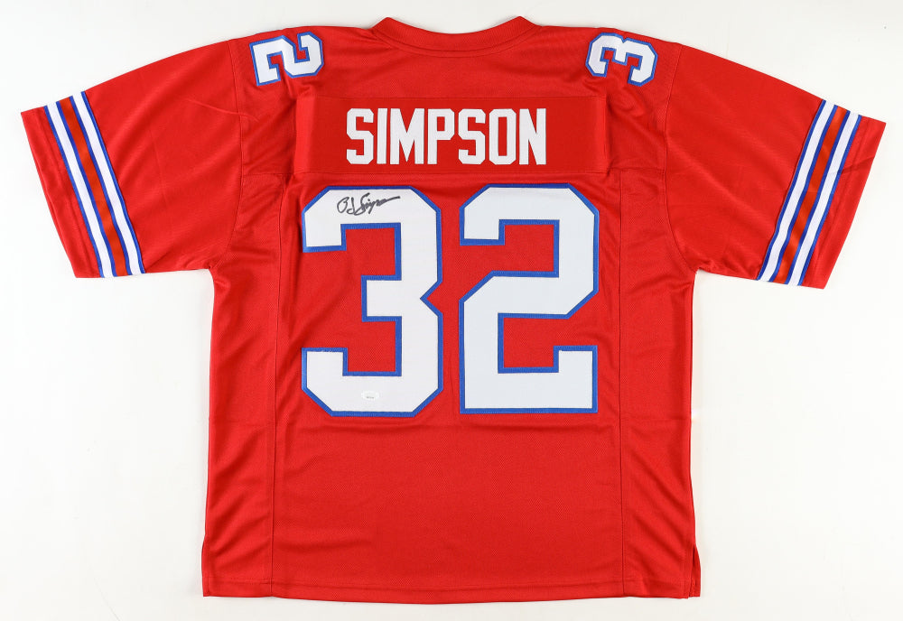 O .J. Simpson Signed Jersey (JSA)