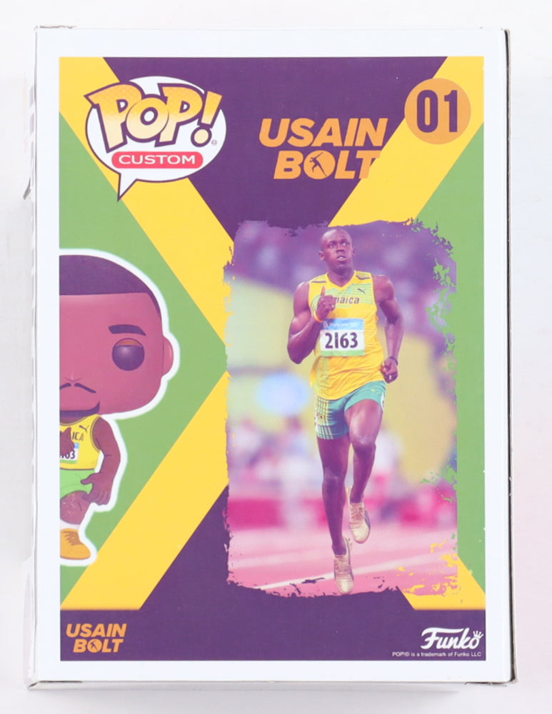 Usain Bolt Signed #01 Funko Pop! Vinyl Figure (Beckett) (See Description)