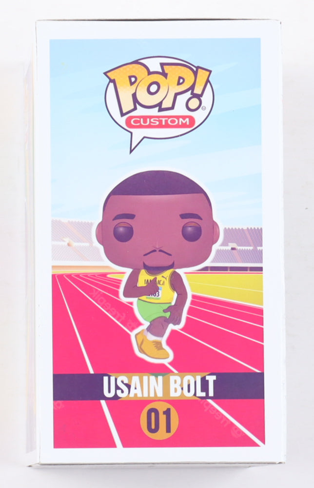 Usain Bolt Signed #01 Funko Pop! Vinyl Figure (Beckett) (See Description)