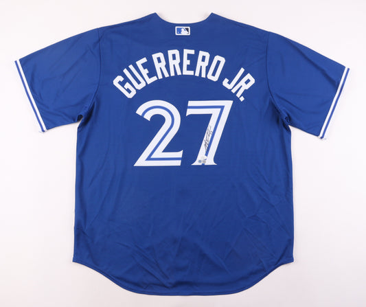 Vladimir Guerrero Jr. Signed Blue Jays Jersey (JSA)