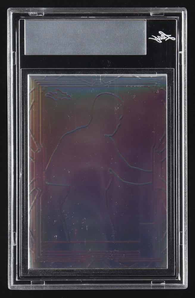 Muhammad Ali 2024 Leaf Muhammad Ali Legacy Collection Pre-Production Proof Prismatic Green #29 #1/1 (Leaf)