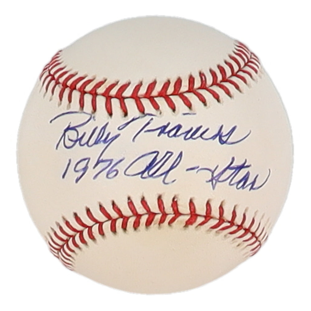 Bill Travers Signed OAL Baseball Inscribed 