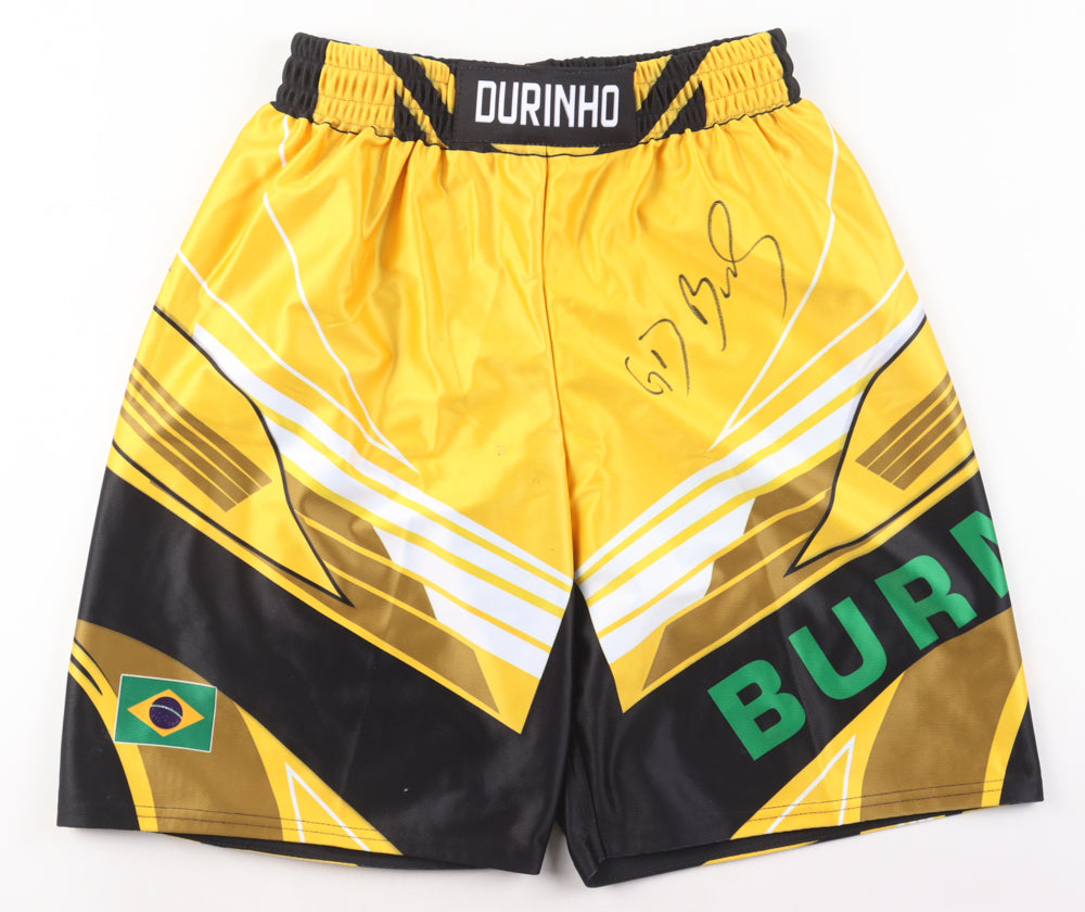 Gilbert Burns Signed UFC Fight Shorts (Beckett)