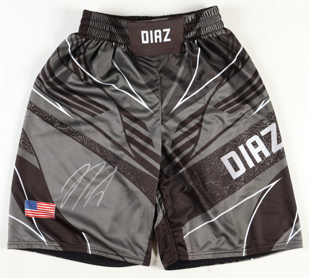 Nick Diaz Signed Custom Fight Shorts (Beckett)