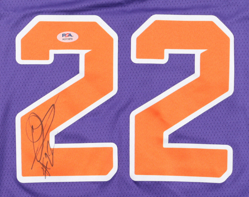 Deandre Ayton Signed Jersey (PSA) Phoenix Suns