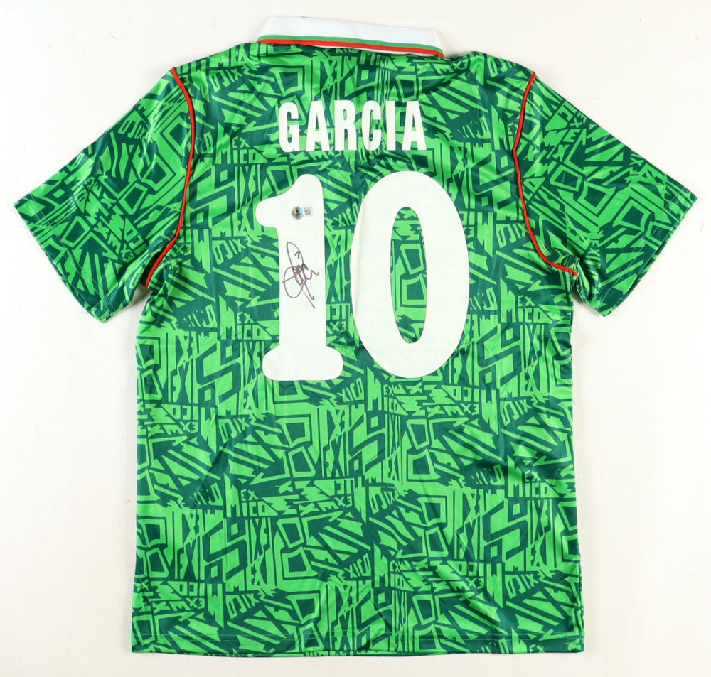 Luis Garcia Signed Umbro Jersey Mexican National Team (Beckett)