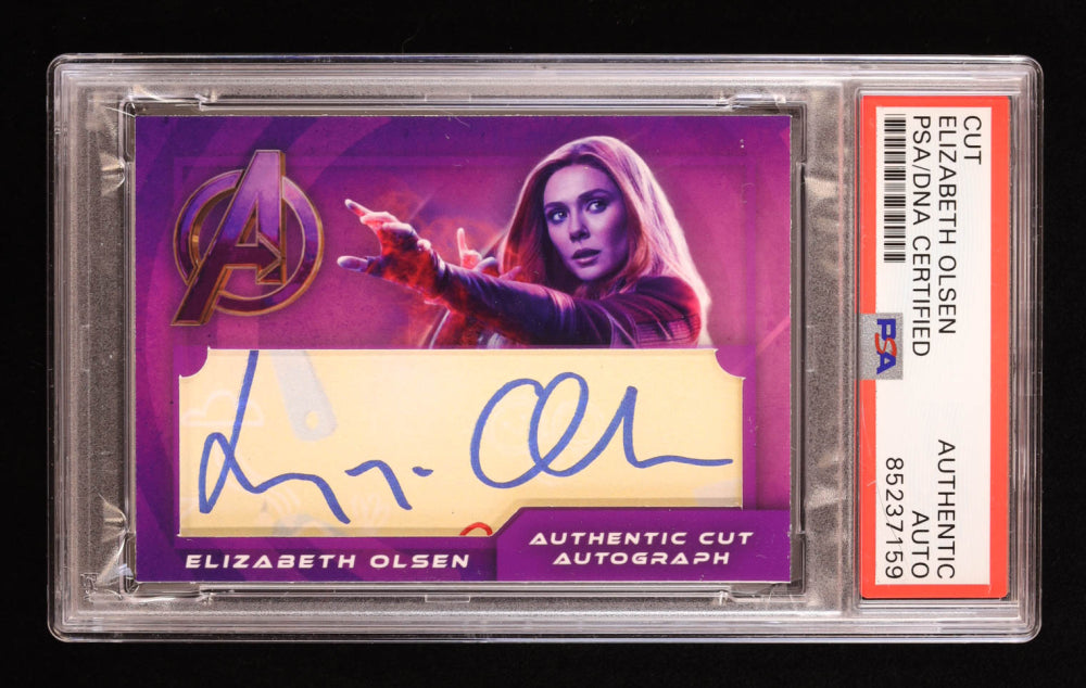 Elizabeth Olsen Signed 