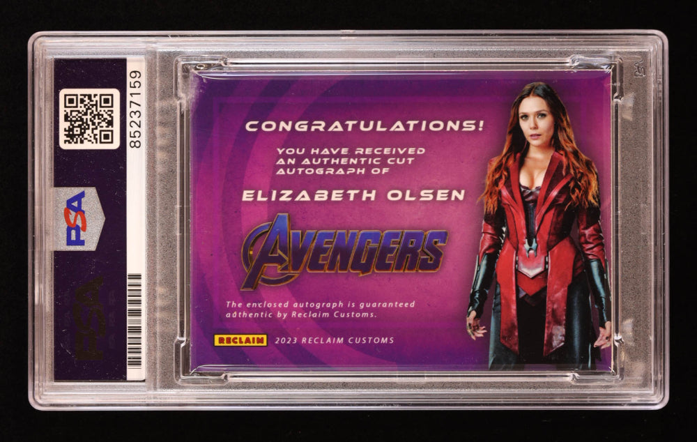 Elizabeth Olsen Signed 