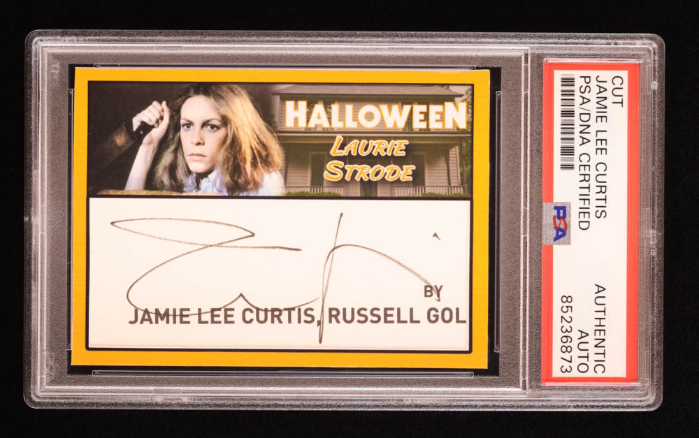 Jamie Lee Curtis Signed 