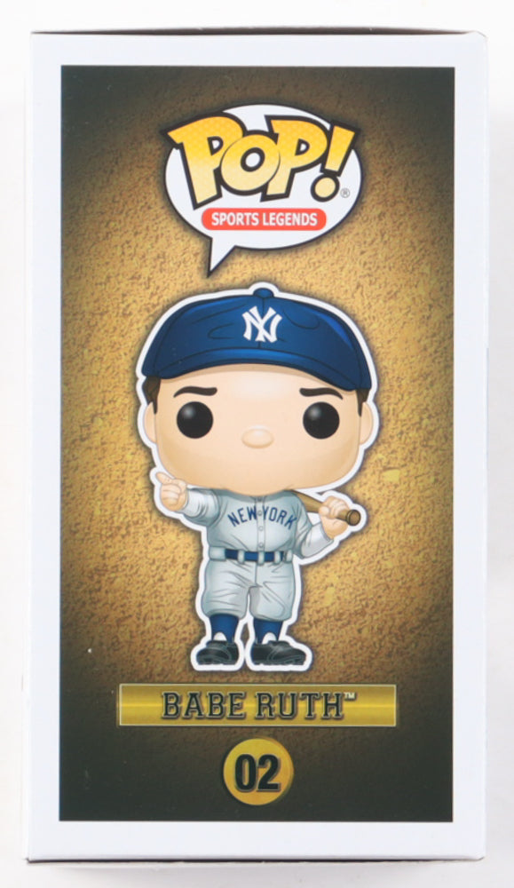 Wade Boggs Signed Yankees #02 Babe Ruth Funko Pop! Vinyl Figure Inscribed 