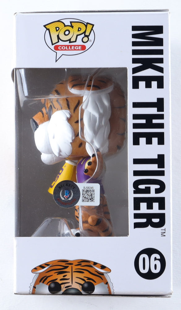 Angel Reese Signed LSU #06 Mike the Tiger Funko Pop! Vinyl Figure (Beckett)